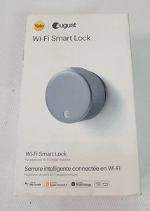 Cerradura inteligente August ASL-05 Wi-Fi bloqueo cerrojo con acceso a aplicaciones - plateado - Imagen 1 de 4