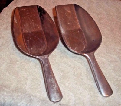 2- Bar Cucharas de Hielo Cuchara de Caramelos Especias Buffet Cocina 9 1/2" de Largo Foto 1 de 3