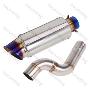 F900 R Exhaust Slip on Midpipe for BMW F 900 R F900 XR 2020-2024 Muffler Headers - Picture 1 of 9