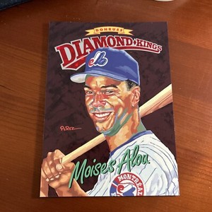1994 Donruss Diamond Kings Jumbo 5x7 DK-23 Moises Alou # /10000