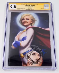 POWER GIRL SPECIAL #1 CGC SS 9.8 SIGNIERT & SKIZZIERT VON WILL JACK VIRGIN ED B - Bild 1 von 4