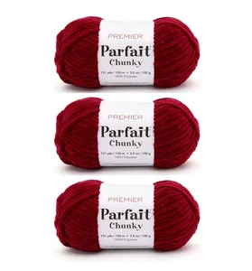 Konvolut 3 - Premier Yarns Parfait Chunky Yarn - Ruby 1150-21 - Bild 1 von 2