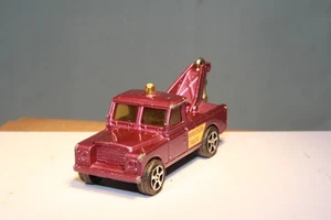 1970 Land Rover Tow Truck #31-b Purple Corgi Juniors Jr WHIZZWHEELS Free Ship - Picture 1 of 5