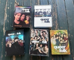 Queer As Folk The Complete Series Seasons 1 - 5 Collectors Edition DVD Box Set - Picture 1 of 13