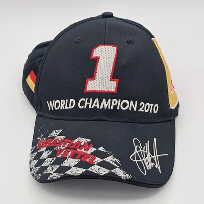 Sebastian Vettel 2010 World Champion Red Bull Racing Formula 1 Cap - Image 1 of 4