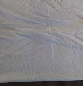 Ralph Lauren Oxford Twin Fitted Sheet Blue White Stripe 100% Cotton Bedding - Picture 1 of 10