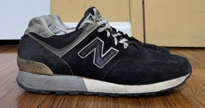 Vintage 90s New Balance 576 Made In USA Black CT670 Mens Size 11 D - Picture 1 of 12