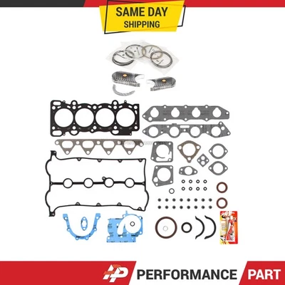 Juego completo de juntas rodamientos anillos aptos para Kia Sephia 1998-2001 1,8 L DOHC Foto 1 de 4