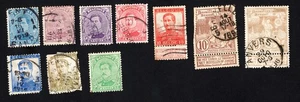 Belgium 1910-22 group of stamps used CV=13$ - Picture 1 of 2