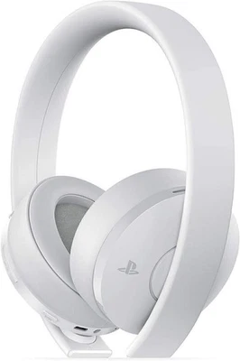 Auriculares inalámbricos PlayStation Gold blancos para PS3 PS4 PS5, PC & MAC [Reen caja] Foto 1 de 4