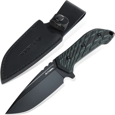 FLISSA Survival Hunting Knife, 10-inch Full Tang Fixed Blade Tactical Knife with - Image 1 of 4