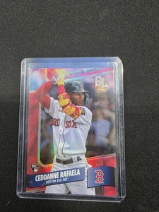 2024 TOPPS BIG LEAGUE CEDDANNE RAFAELA REFRACTOR (RC) #3/5!!! 🔥 BOSTON RED SOX - Picture 1 of 4