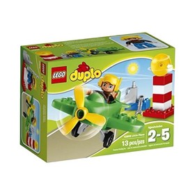 LEGO DUPLO Town Little Plane 10808 (Complete Set) with 2 Figures Good Condition