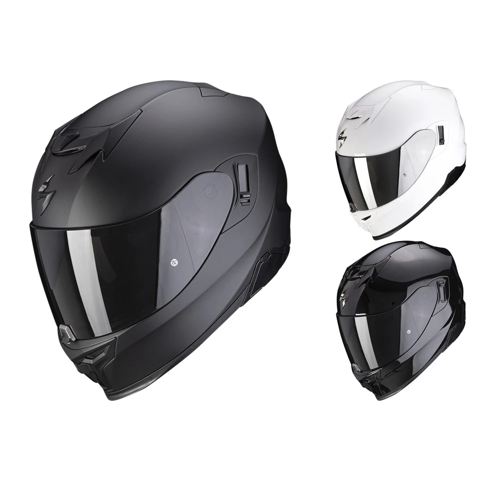 Scorpion Motorrad Helm EXO-520 EVO Air Solid Integralhelm inkl. Pinlock Scheibe - Bild 1 von 1