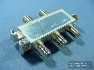 Leviton 900 MHz Leviton 4-Way Video Distribution Splitter C5004 - Picture 1 of 4