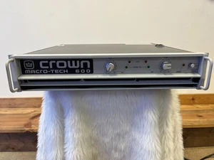 CROWN MACRO-TECH 600, 2 CHANNEL POWER AMPLIFIER - Picture 1 of 14