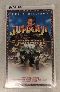 Jumanji (VHS, 1996) Clamshell Robin Williams **Buy 2 Get 1 Free** - Picture 1 of 3