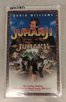 Jumanji (VHS, 1996) Clamshell Robin Williams **Buy 2 Get 1 Free** - Image 1 of 3