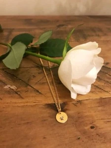 Initialenkette, Initialenkette, personalisierter Schmuck, Geburtstagsschmuck - Bild 1 von 12