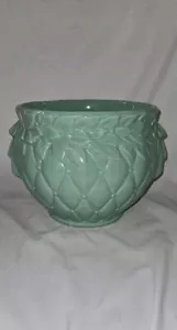 Fioriera verde vintage McCoy Pottery Jardiniere - Foto 1 di 4