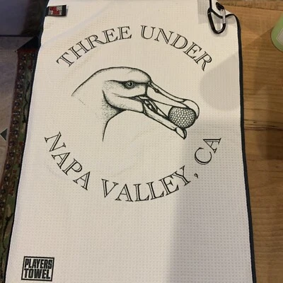 golf towel with clip - Image 1 of 2
