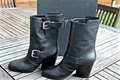 bottines gros talons GIUSEPPE ZANOTTI nikita 80 size 36  5 us 3 uk valeur 695€ - Photo 1/4