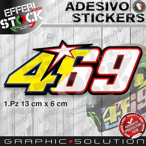 Adhesivo Etiqueta Engomada Hayden Nicky 4 69 SBK Tribute Memoria H Casco Helmet - Imagen 1 de 1