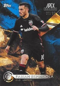 2016 Topps Apex Major League Soccer Base Card Blue Parallel /99 (61 - 80) - MLS