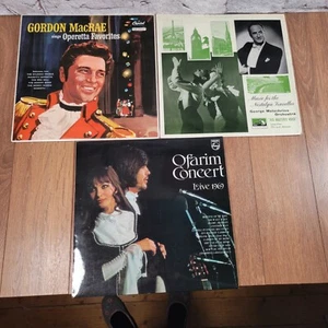 Vinyl Lot of 3 Record Bundle of Opera / Orchestra / Concert Soundtracks - Imagen 1 de 4