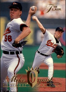 1994 Flair Baseball #256 Mike Oquist
