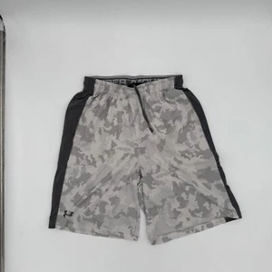 Under armour Sportshorts Herren mittelgrau Digital Camo Heatgear Kordelzug - Bild 1 von 5