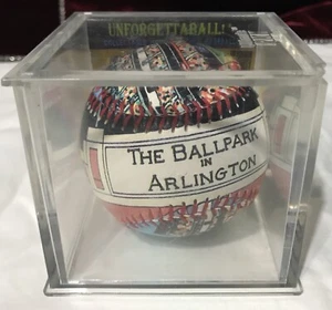 The Ballpark in Arlington Limited Edition Commemorative Baseball In Display Case - Picture 1 of 7