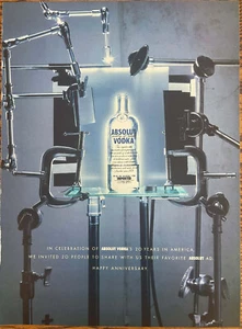 ABSOLUT 20th Anniversary collection - 24 Pages 2000 Absolut Vodka magazine ads - Picture 1 of 13