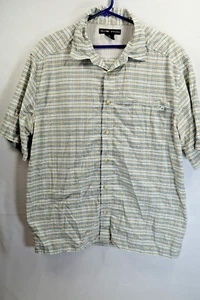 Exofficio Men Vented Shirt Size XL Short Sleeve Button Up Pocket Casual Hiking - Picture 1 of 9