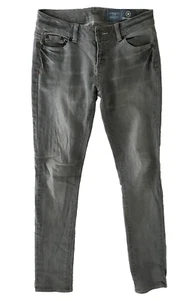 Converse Jeans Damen Größe 26 Grau Low Rise Washed Skinny Denim Hose - Bild 1 von 10