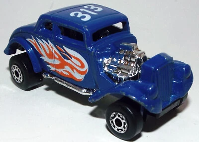 Matchbox Die Cast 1933 Willys Street Rod marked number 313 & White Heat - Image 1 of 3