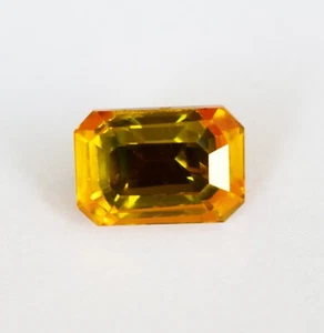 Bi Color Pitambari Sapphire 15 CT Sapphire Ring Certified Loose Gemstone - Picture 1 of 9