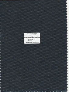 Dark Blue Birdseye Suiting Fabric Best For Suit Pants 5 Yard Fabric - Picture 1 of 2