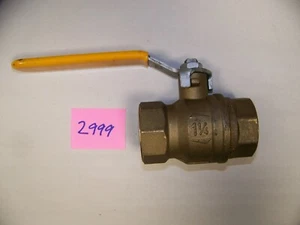 1-1/4 NPT WEIBLICHER MESSING KUGELHAHN 600 CWP PN40 MS58 (ARTIKEL #2999) - Bild 1 von 4