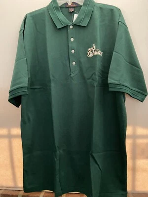 UNC Charlotte 49ers NCAA  Antigua Pine Green 4 Button Men's Polo Shirt XL - Image 1 of 4