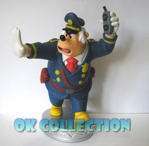 Personaggio Disney COMMISSARIO BASETTONI POLIZIOTTO POLIZIA (19 cm) DeAgostini - Picture 1 of 1