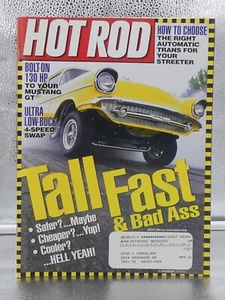 Hot Rod Magazine August 2000 Volume 53 Number 8 Tall Fast Bad 130 HP Mustang GT - Bild 1 von 2