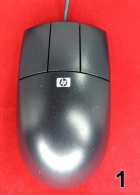 Used HP USB Optical 3 Button Mouse (No scroll wheel) DY651A, Refurbished - Image 1 of 4