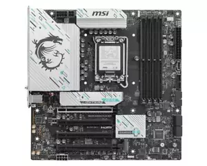 MSI B860MGPW MB Gaming B860 Plus WF LGA1851 4xDDR5 HDMI DP TB M.2 RAID 5GBe mATX - Imagen 1 de 6