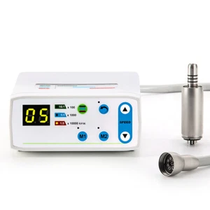 Dental LED Brushless Electric Micro Motor 4 Hole fit for 1:1/1:5/16:1 Handpiece - Picture 1 of 20