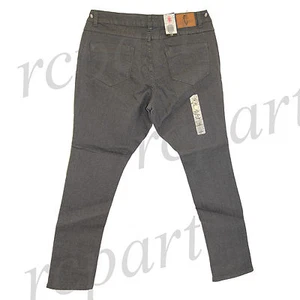 Nuevo Jeans Colony Para mujeres Informal Básico Ajustado Jeans Gris Oscuro 14 16 18 20 22 - Imagen 1 de 4