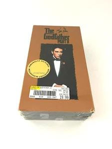 The Godfather Part II NIB Sealed 2 VHS Box Set Tapes - Imagen 1 de 7