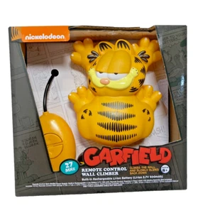 Escalador de pared con control remoto Garfield Nickelodeon divertido coleccionable regalo nostálgico - Imagen 1 de 3