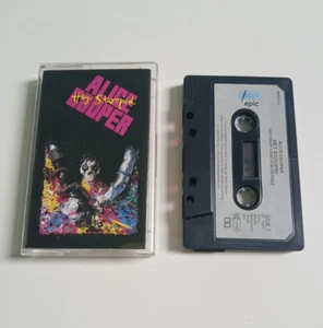 ALICE COOPER HEY STOOPID CASSETTE TAPE 1991 PAPER LABEL EPIC SONY - Picture 1 of 1