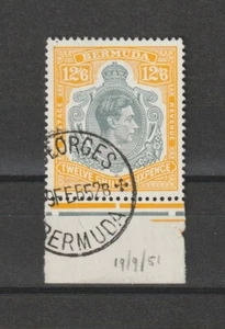 BERMUDA 1938/53 SG 120e USATO - Foto 1 di 1